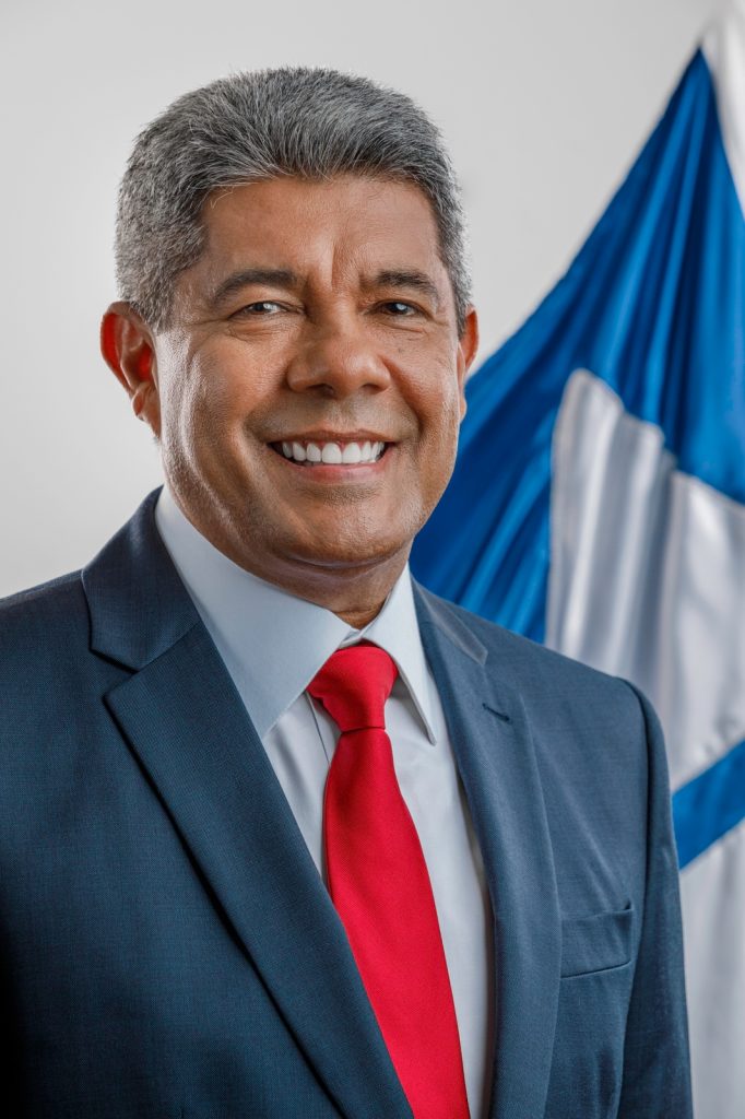Foto oficial do governador Jerônimo Rodrigues