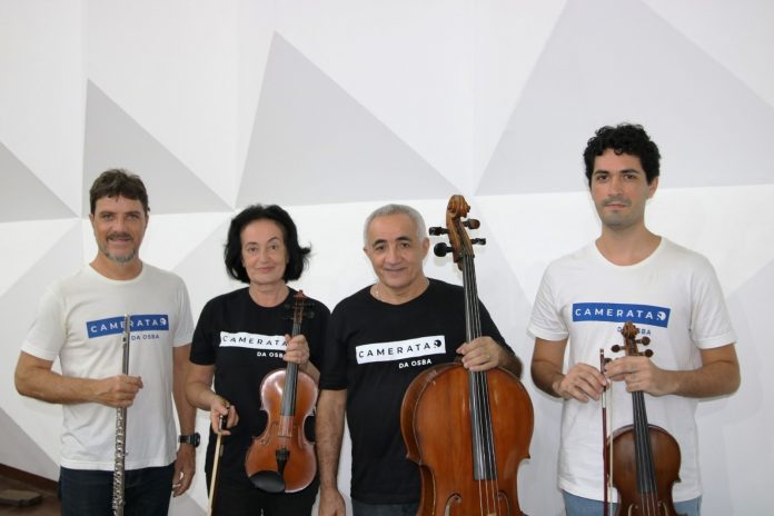 Camerata Quarteto Novo é atração da Terça Musical de agosto