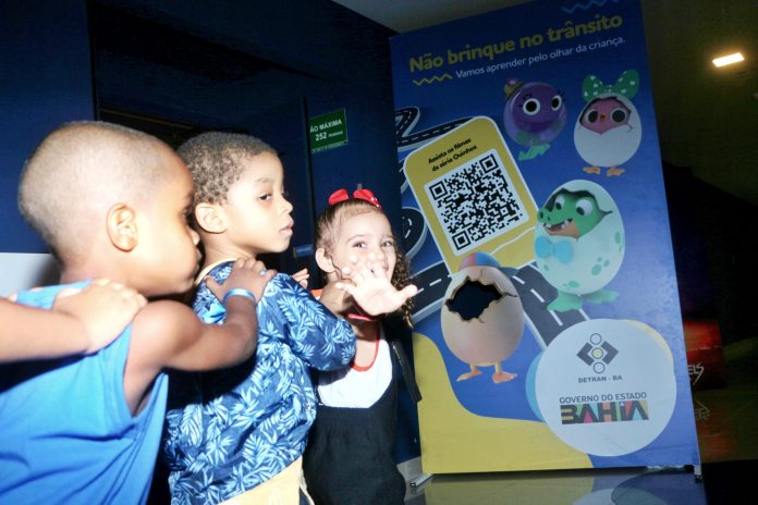 Detran-BA leva cerca de mil crianças ao cinema e forma multiplicadores em educação para o trânsito