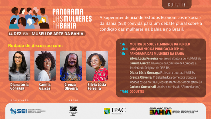 Panorama das Mulheres na Bahia promove debate plural sobre a condição da mulher