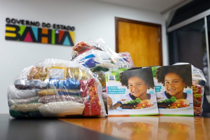 Bahia Sem Fome recebe doação de uma tonelada de alimentos de empresas de comunicação digital