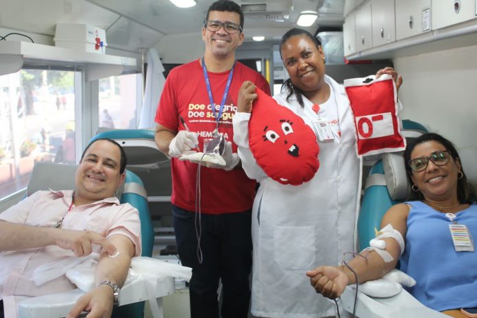 Dia D da campanha de doação de sangue da Sudesb acontece nesta quarta-feira (31), no Pituaçu