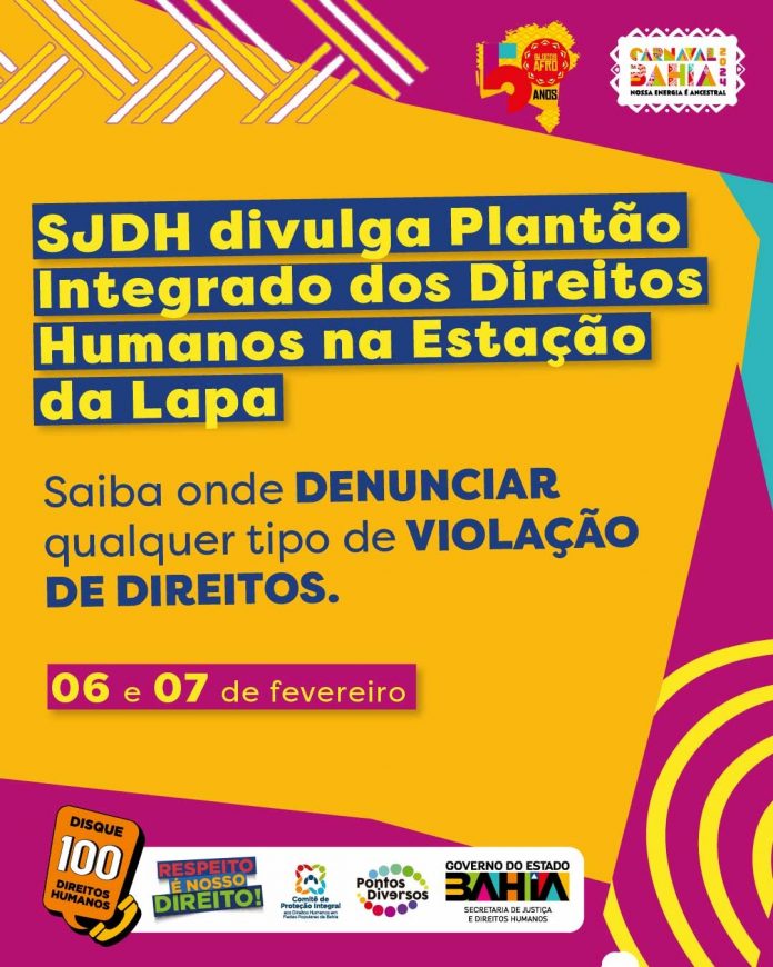 SJDH divulga Plantão Integrado dos Direitos Humanos na Estação da Lapa