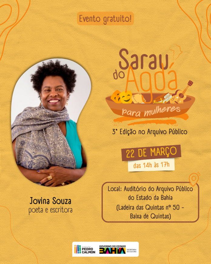 Fundação Pedro Calmon realiza Sarau do Agdá para Mulheres no Arquivo Público da Bahia