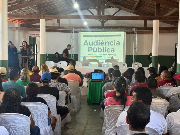 Inema conduz sessão sobre implantação de complexo solar, em Buritirama
