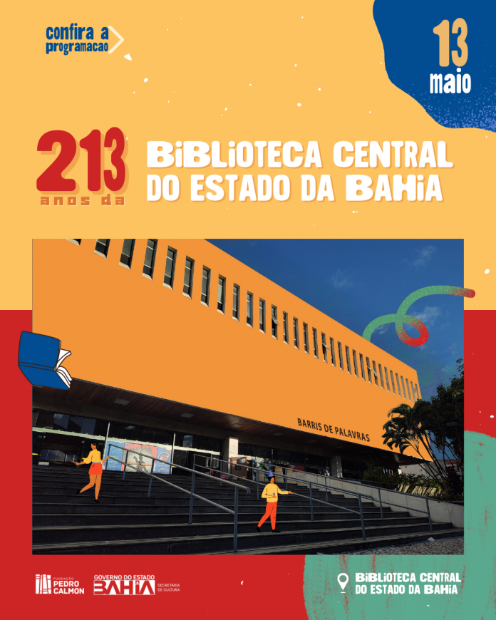 Primeira da América Latina, Biblioteca Central do Estado da Bahia celebra 213 anos com programação cultural